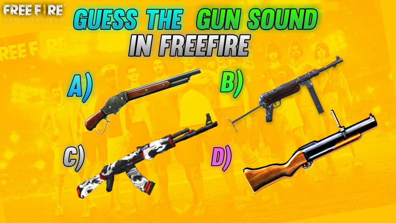  Part - 4 Guess the gun sound quiz challenge